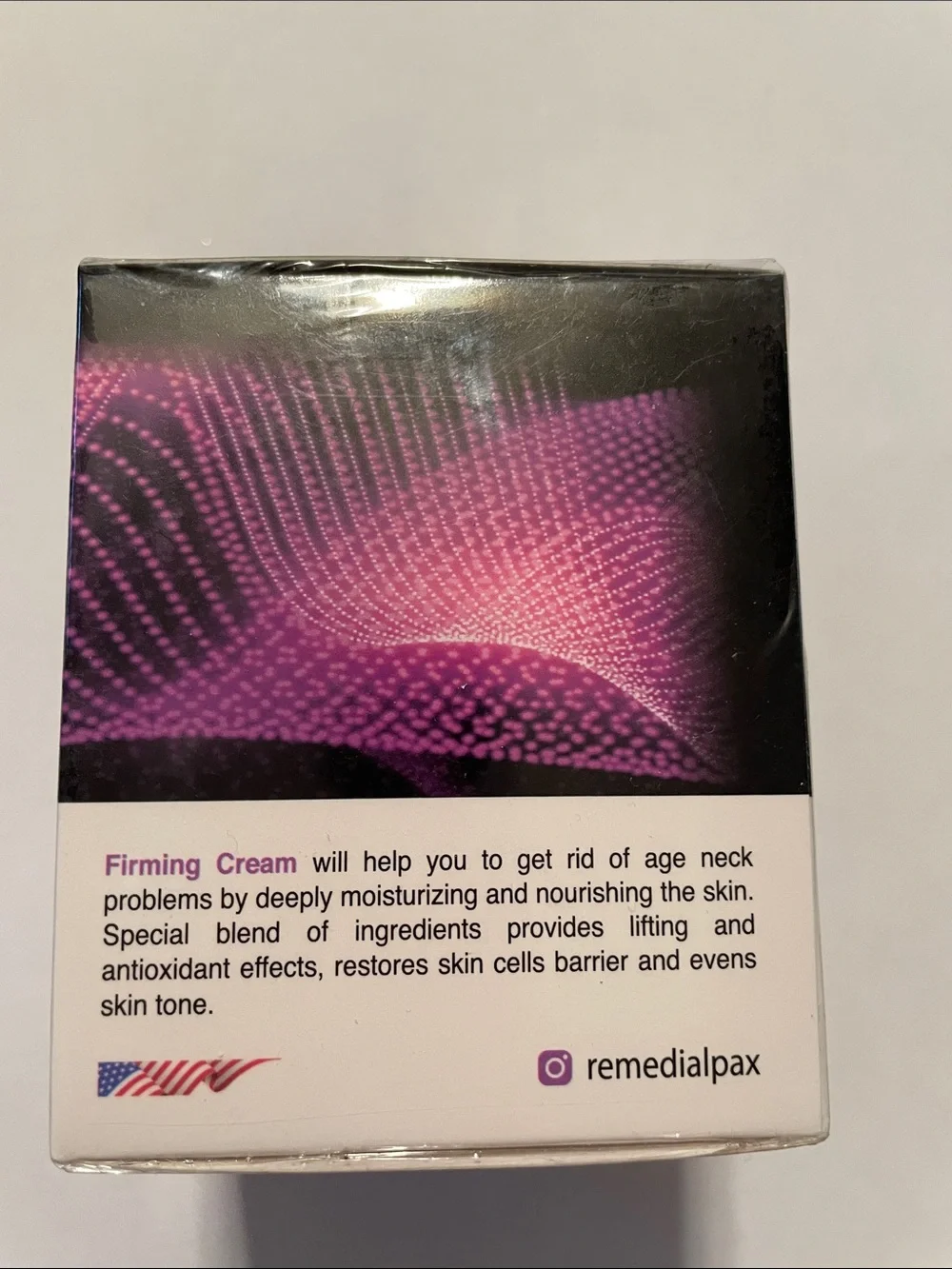 Remedial Pax Anti-Aging Firming Cream designed specifically for the neck New